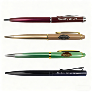 ปากกาโลหะคุณภาพสูง พิมพ์โลโก้ ปากกาเจลสีดำ ของขวัญส่งเสริมการขาย ปากกาลูกลื่นโลโก้สั่งทำ สำหรับโรงแรม - Product Image 4