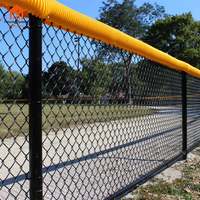 Clôture Cyclone pour terrain de basketball en treillis métallique galvanisé avec revêtement PVC, écologique, hauteur personnalisable