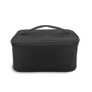 Sac de transport pour tensiomètre médical, étui de rangement portable antichoc en tissu Oxford noir, multifonctionnel pour instruments - Product Image 1
