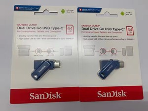 Chiavetta <span class=keywords><strong>USB</strong></span> Type-C 2-in-1 OTG Ultra Dual Drive Sdddc3 32GB 64GB 128GB <span class=keywords><strong>USB</strong></span> <span class=keywords><strong>3.1</strong></span> Gen 1 in Metallo per SanDisk - Product Image 2