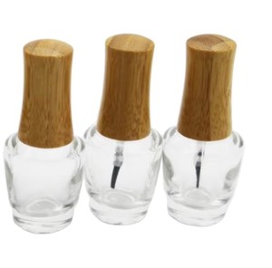 Bouteilles d'huile à ongles sans danger pour les enfants 5 ml/6 ml en verre avec design à bords arrondis, sérigraphie et bouchon à vis - Product Image 1