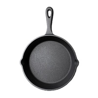 Ensembles de batterie de cuisine en fonte en gros, poêles à sauter, poêles à frire métalliques, directement des fabricants