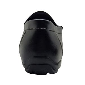 Высококачественная безопасная деловая дышащая стелька из мягкой натуральной кожи с поддержкой свода стопы для мужчин - Product Image 3