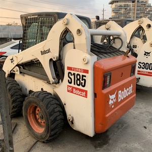 Cargadora de ruedas delantera <span class=keywords><strong>Bobcat</strong></span> S185 S300 de maquinaria usada original a buen precio - Product Image 4