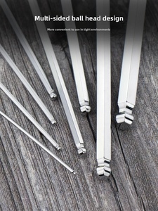 Khai Thác cấp công nghiệp Hex Key Set t xử lý nhựa sao Allen cờ lê với Torx Key Metric lục giác Key - Product Image 3