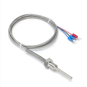 OEM Armored RTD PT100 <strong>Stainless</strong> <strong>Steel</strong> Thermocouple <strong>Temperature</strong> <strong>Sensor</strong> Probe IP56 Rated 0.1C Resolution Ultra-High Temp Rapid 24 - Product Image 1