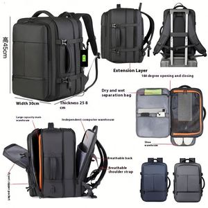 Bulk Mochila Office College Men Student Business Smart Luxury Expandable Waterproof Bagpack Travel Back <b>Pack</b> Laptop <b>Bag</b> Backpack - Product Image 2