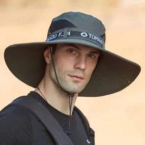 All'aperto normale e largo bordo personalizzato pesca escursioni estive traspirante donne uomini cappelli a secchiello - Product Image 3