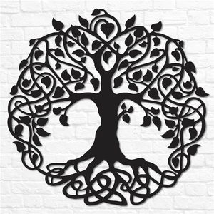 Décoration murale <span class=keywords><strong>Arbre</strong></span> <span class=keywords><strong>de</strong></span> <span class=keywords><strong>Vie</strong></span>, cadeaux <span class=keywords><strong>de</strong></span> pendaison <span class=keywords><strong>de</strong></span> crémaillère, décoration murale, artisanat en métal, décoration murale pour salon, décorations murales pour la <span class=keywords><strong>maison</strong></span> - Product Image 5