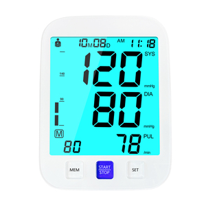 Esfigmomanômetro digital automático CE ISO Bp tipo braço para máquina de <span class=keywords><strong>monitor</strong></span> de pressão arterial de clínica hospitalar - Product Image 6