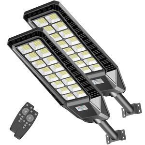 Farola Solar Inteligente de 1600W Súper Brillante con Sensor de Movimiento Remoto, del Anochecer al Amanecer, para Iluminación de Estacionamientos - Product Image 3