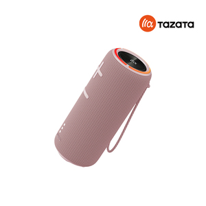 Enceinte Bluetooth portable rose Tazata V5.3, étanche IPX7, batterie grande capacité 3600mAh, son puissant 20W, enceinte sans fil pour plage et fêtes - Product Image 6