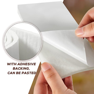 Rollo <span class=keywords><strong>de</strong></span> fieltro adhesivo <span class=keywords><strong>de</strong></span> 1/4 "X 6" X 2,5 yardas, relleno blanco, parte ortopédica para férulas y refuerzo, amortiguación <span class=keywords><strong>de</strong></span> heridas - Product Image 5