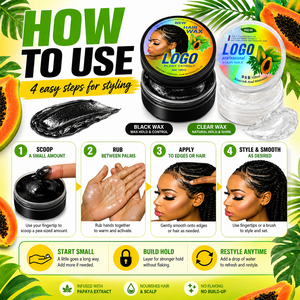 โรงงานผลิตแว็กซ์จัดแต่งทรงผมสำหรับผมสั้น ผมยาวปานกลาง ช่วยควบคุมเนื้อผม เพิ่มความเงางาม และจัดแต่งทรงใหม่ - Product Image 2
