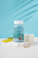 Complément alimentaire pour enfants à spectre complet en gommes avec 14 nutriments essentiels Vitamines A, C, D, E pour soutenir la santé et le développement quotidiens des enfants