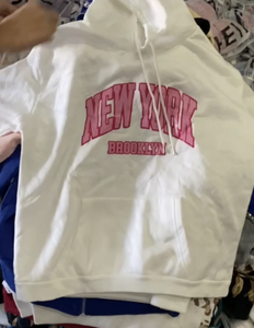 เสื้อฮู้ดแบบสวมหัวสำหรับผู้ชายเสื้อสเวตเตอร์มีฮู้ดเย็บปักแบบสวมหัวพิมพ์แบบกำหนดเองน้ำหนักมากสำหรับนักวิ่ง - Product Image 2