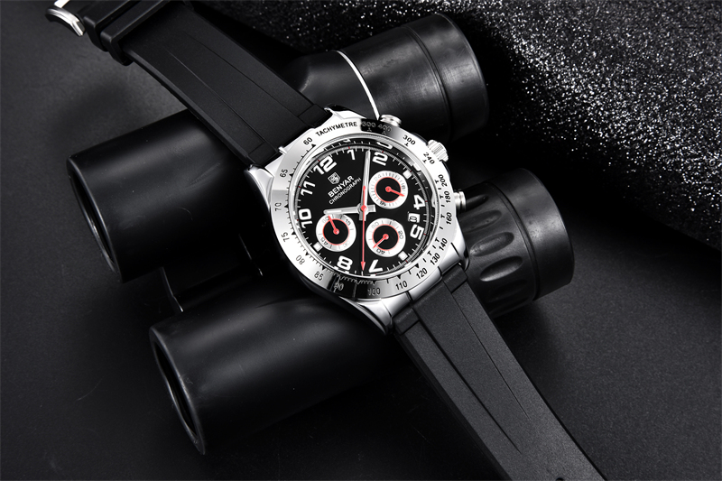 Top marque BENYAR nouveaux hommes montres à Quartz de luxe Silicone chronographe 30M étanche montre de sport pour hommes reloj hombre