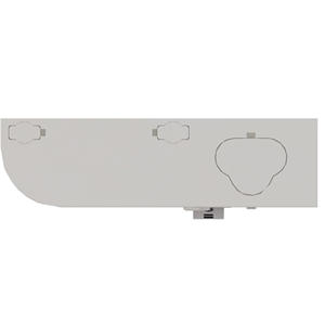 Iluminación LED Regulable para Debajo de Gabinetes con Certificación ETL, 24 Pulgadas, 120 VCA, 5 Temperaturas de Color Seleccionables, Acabado Blanco, Conexión Fija o Enchufable, Conectable - Product Image 4