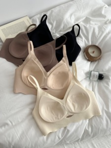 Độ đàn hồi cao của phụ nữ liền mạch Mỏng Jelly Áo ngực push-up một mảnh thể thao Yoga áo ngực với chống trọng lực bên Bộ sưu tập kích cỡ lên <span class=keywords><strong>2XL</strong></span> - Product Image 2