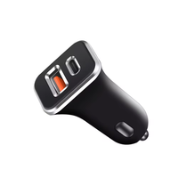 Hochwertiges 36W QC 3.0 PD Typ-C Auto-Ladegerät, Mini Auto-Ladeadapter PD