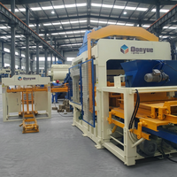 Vente directe usine : Machines de fabrication de blocs de béton entièrement automatiques QT12-15, machines à briques