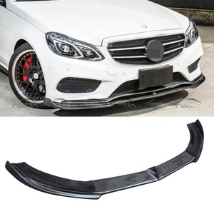 ลิ้นกันชนหน้าคาร์บอนไฟเบอร์ สำหรับ Mercedes Benz E Class W212 E200 E300 ปี 2009+ - Product Image 4