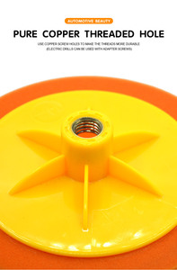 Spugna Lucidante Multicolore AE PL09 di Alta Qualità per Cura dell'Auto e Uso con Lucidatrice Rotativa - Product Image 3