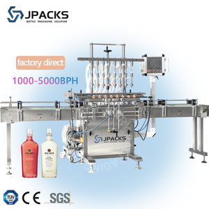 Machine automatique de remplissage de <span class=keywords><strong>d</strong></span>ébordement de bouteille de liquide de soupe de liqueur de boisson énergisante boisson au lait Vinger - Product Image 1