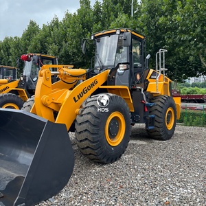 Chargeuse sur pneus LiuGong 856H d'occasion, 5 tonnes, engin de construction avec une capacité de godet élevée, à vendre - Product Image 6