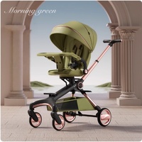 Nouveaux modèles de poussettes 2026 en promotion : poussette pliable rentable, chariot réversible en alliage d'aluminium, capacité de charge 15 kg, 6-3 ans