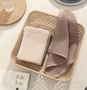 Toalla <span class=keywords><strong>de</strong></span> algodón para cocina, trapos, plato <span class=keywords><strong>de</strong></span> alta absorción, toallas <span class=keywords><strong>de</strong></span> mano suaves con capa intermedia <span class=keywords><strong>de</strong></span> panal <span class=keywords><strong>de</strong></span> doble cara - Product Image 2