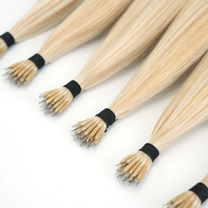 Extensions de cheveux naturels invisibles à pointe nano, kératine froide sans couture <span class=keywords><strong>pour</strong></span> femmes, usage quotidien - Product Image 2