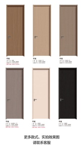 Puerta Minimalista de MDF con Panel de Vidrio, Aislamiento Acústico, para Hogar u Oficina, Superficie Acabada, Apertura Lateral - Product Image 6
