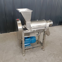 Extracteur de jus automatique professionnel à spirale - Machine à jus de fruits professionnelle - Garantie 1 an - Puissance 2200W pour oranges, citrons, raisins