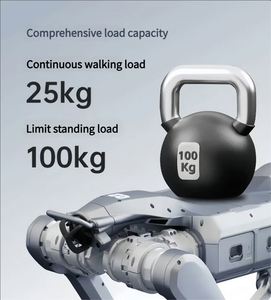 Chien robotique Unitree A2 - 50,4 V, 12 axes, construction métallique, étanche IP56-IP67, multifonctionnel pour la logistique/l'industrie - Product Image 3