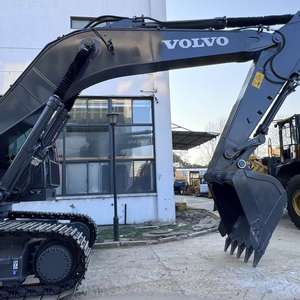 Excavatrice sur chenilles d'occasion de bonne qualité Volvo350 DL 35 tonnes lourde d'origine sud-coréenne avec de faibles heures de travail - Product Image 5