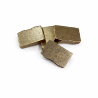 Segment de coupe diamanté poli en usine SS-S017 en forme de M pour lame de scie à granit diamantée de 350-600 mm à haute dureté