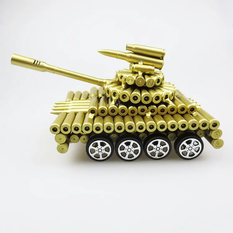 Картридж ручной работы, 56 дюймов, восьмиколесная модель танка, металлические украшения ручной работы, простые современные креативные украшения