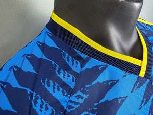 Seragam Retro Tim Nasional Kolombia 2026/2027 Pria Lengan Pendek Kerah Tegak 100% Poliester Cetak Transfer Panas - Product Image 4