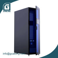 Gcabling – armoire de serveur 42U, système de refroidissement, données modulaires, centre de microdonnées traditionnel, armoire de réseau intelligent, climatisée