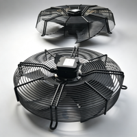 Ventilateur axial AC pour grille de protection 500mm S4E500-AM03-01 680W 3A, pales en forme de faucille, refroidisseur d'aspiration 4 pôles pour compresseur, personnalisé