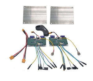 Bộ điều khiển ESC dẫn động <span class=keywords><strong>4</strong></span> bánh có cảm biến dành cho xe trượt ván điện, xe tay ga bốn bánh, động cơ 6374 6364 6384 5065 với màn hình LCD 2.4Hhz - Product Image 1