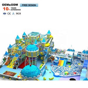 Blue Commercial Soft Play <b>Set</b> Children's Favorite Indoor Playground & Restaurant Foam Material for Amusement Parks - Product Image 4