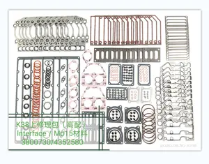 Diesel KTA38 Cummins Engine Basic Parts Upper Engine Gasket Kit 3800730