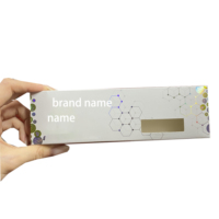 Boîte personnalisée avec logo imprimé UV, écologique, pour l'emballage de stylos à peptides avec design