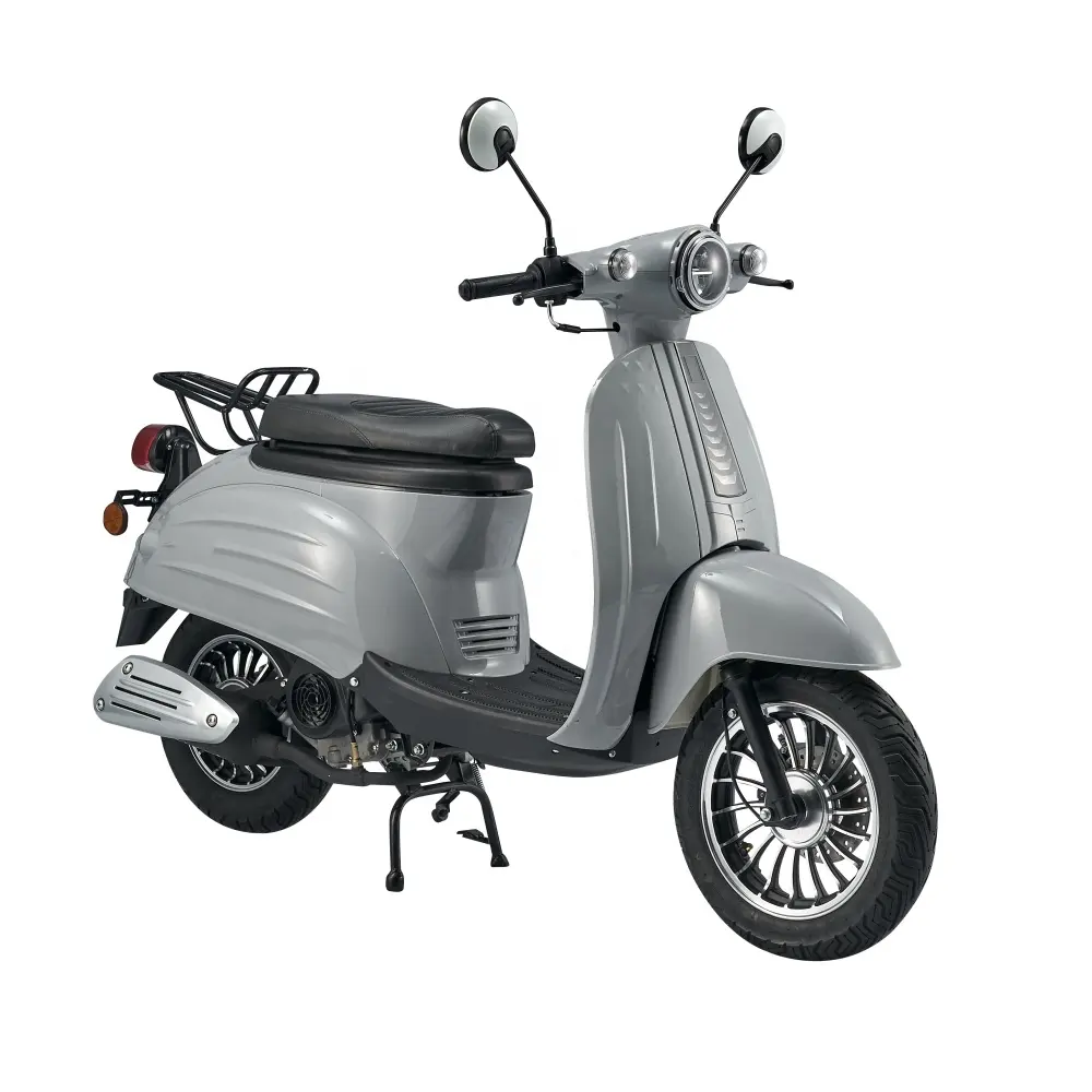 Mini nhỏ xe máy 49cc 50cc lai gas Powered Scooter gas Xe tay ga xăng xe máy động cơ xe đạp cho người lớn