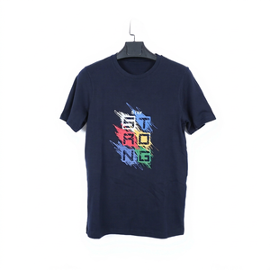 เสื้อยืดแขนสั้นผู้ชาย พิมพ์ลายตามสั่ง ผ้าโพลีเอสเตอร์/คอตตอนผสม ระบายอากาศได้ดี เป็นมิตรกับสิ่งแวดล้อม ป้องกันการเป็นขุย มีไซส์พลัสไซส์ให้เลือก - Product Image 1