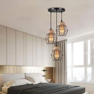 <span class=keywords><strong>Lampe</strong></span> suspendue rétro en fer et <span class=keywords><strong>corde</strong></span> <span class=keywords><strong>de</strong></span> chanvre, style loft industriel américain, pour restaurant, îlot <span class=keywords><strong>de</strong></span> cuisine, <span class=keywords><strong>chevet</strong></span> - Product Image 4