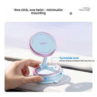Support de téléphone de voiture en alliage d'aluminium Basa CH3, modèle CH3 2026, nouveau support universel magnétique à ventouse pour tableau de bord de voiture