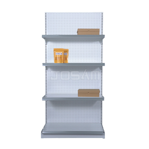 Étagère de support de panneau perforé de supermarché de détail/Oem /Odm 30/60 500H * 900W avec la longue vie d'utilisation - Product Image 5